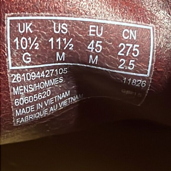 ??Clarks Originals Ginger Leather Suede Boots - Charles Stead English Tannery‎ main image 3